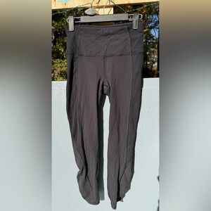 Lululemon Wunder Under High-Rise Luon Leggings | Size 4 |‎ Fair Condition